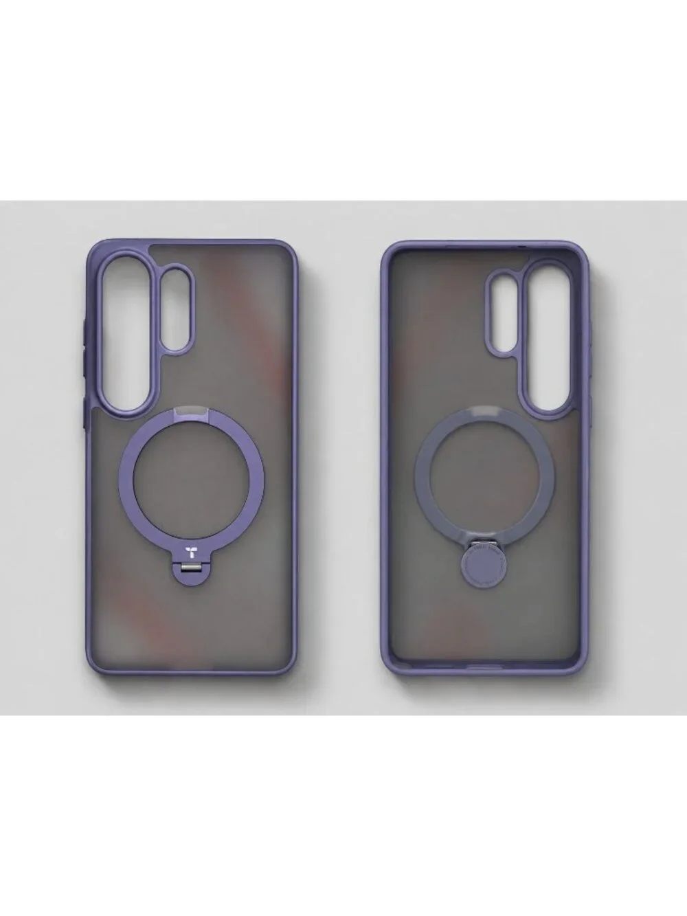 TORRAS Q3 Spin Case Samsung Galaxy S26 Ultra MagSafe 360° Stand Frosted Purple
